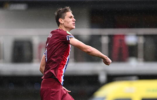 Eivind Helland of Norway celebrates