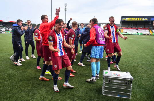 Norway players celebrate their victory in the FIFA Under-20