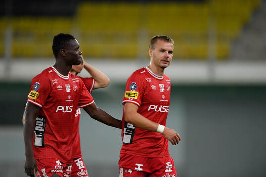 Players of Elfsborg celebrate