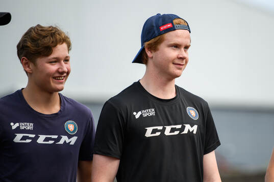 Ola Palme and Malte Brolin of Sweden