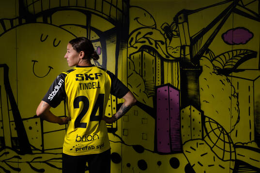 Häckens nyförvärv Tabby Tindell