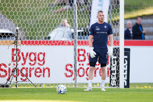 Halmstads målvakt Tim Erlandsson