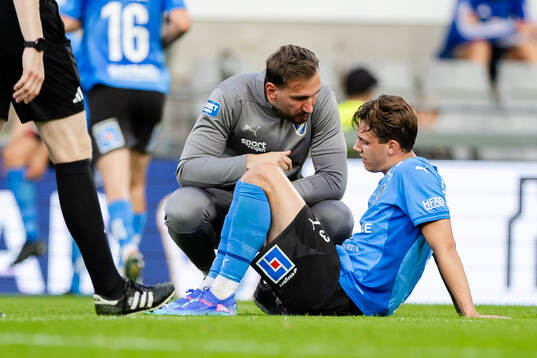 Halmstads Gabriel Wallentin har ont