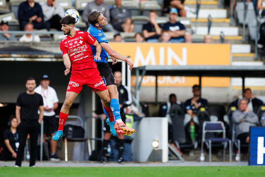 Värnamos Emin Grozdanic och Halmstads Villiam Granath