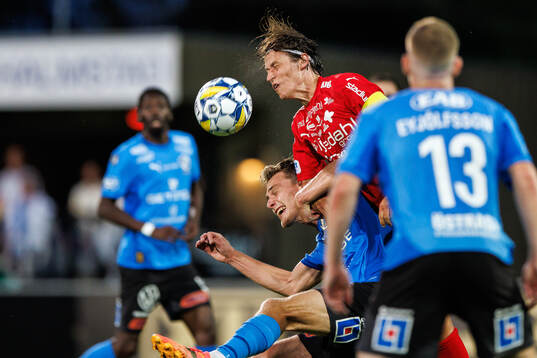 Halmstads Villiam Granath och Värnamos Simon Thern