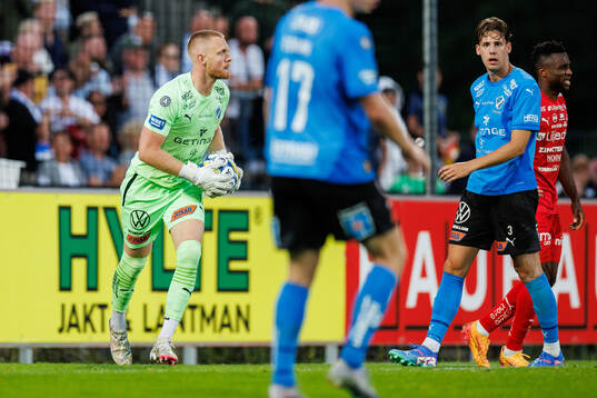 Halmstads målvakt Tim Erlandsson