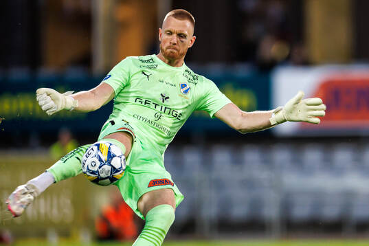 Halmstads målvakt Tim Erlandsson