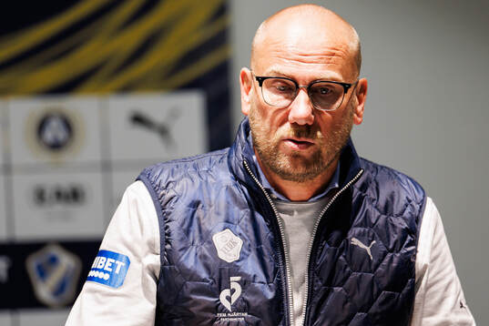 Halmstads tränare Magnus Haglund