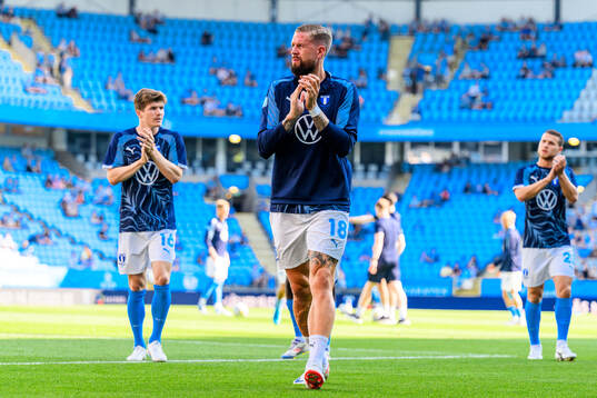 Malmö FFs Oliver Berg och Pontus Jansson