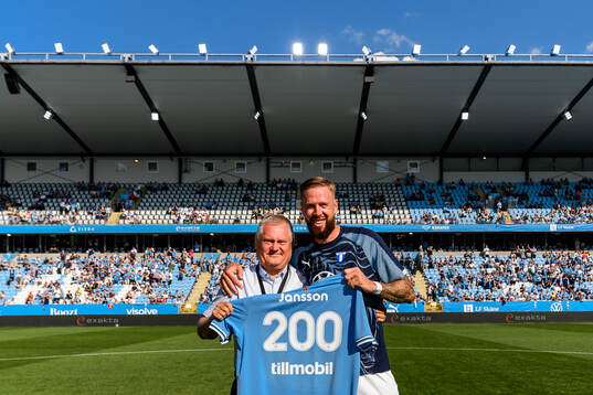 Malmö FFs Pontus Jansson uppmärksammas