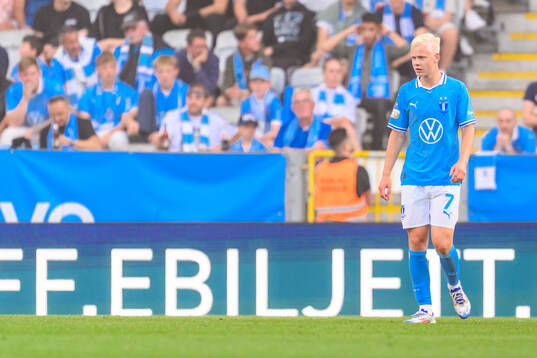 Malmö FFs Otto Rosengren deppar