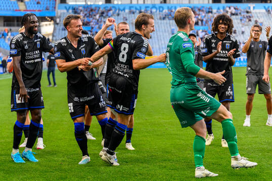 Sirius Henrik Castegren, Daniel Stensson och målvakt Jakob