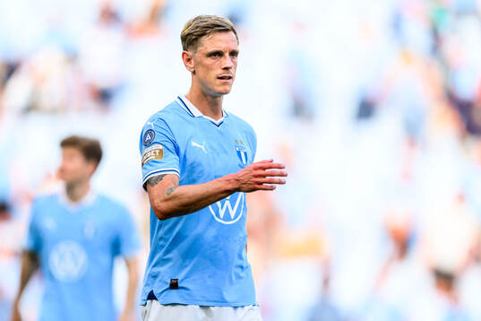 Malmö FFs Søren Rieks deppar