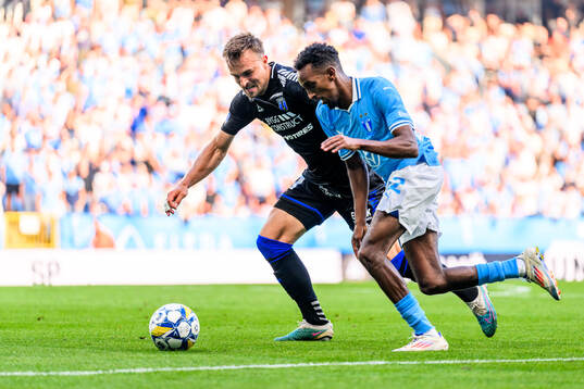 Sirius Henrik Castegren och Malmö FFs Taha Ali