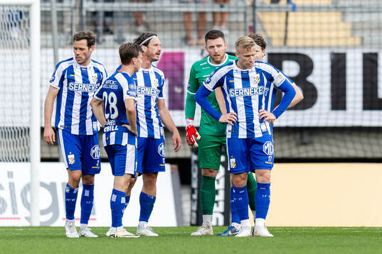 IFK Göteborgs spelare deppar