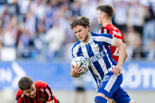 IFK Göteborgs Gustaf Norlin jublar