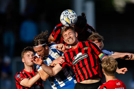 IFK Göteborgs Gustav Svensson och Brommapojkarnas Ludvig