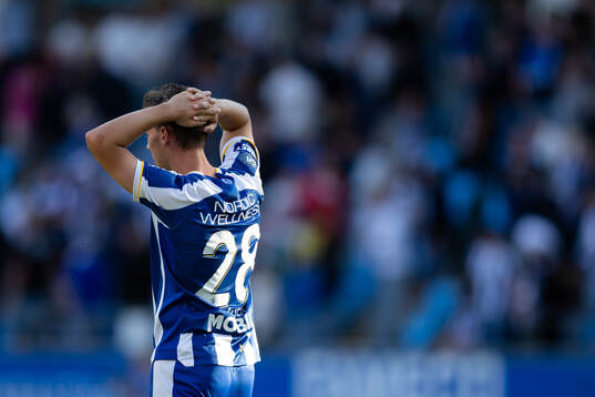 IFK Göteborgs Lucas Kåhed deppar