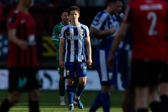 IFK Göteborgs Kolbeinn Thordarson deppar