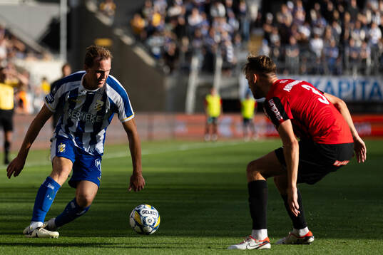 IFK Göteborgs Arbnor Mucolli och Brommapojkarnas Alexander