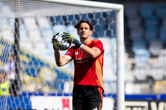 IFK Norrköpings målvakt David Mitov Nilsson på