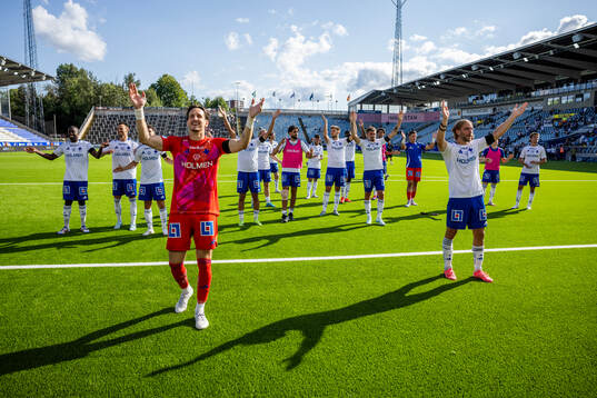 IFK Norrköpings målvakt David Mitov Nilsson och