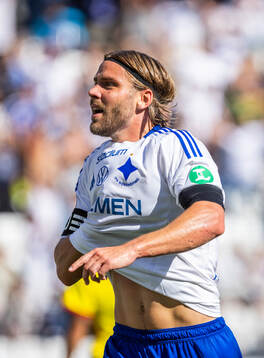 IFK Norrköpings Christoffer Nyman jublar