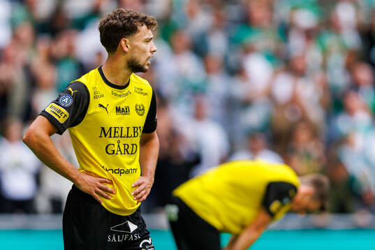 Mjällbys Colin Rösler deppar