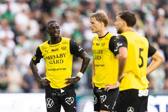 Mjällbys Seedy Imam Jagne, Jacob Kiilerich Rask och Colin