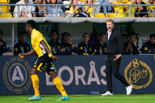 Elfsborgs manager Oscar Hiljemark