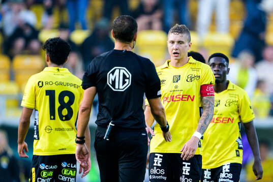 Elfsborgs Sebastian Holmen deppar