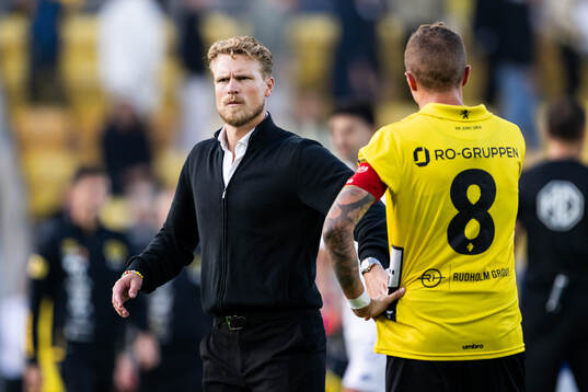 Elfsborgs manager Oscar Hiljemark
