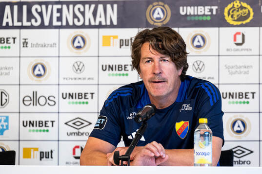 Djurgårdens tränare Thomas Lagerlöf