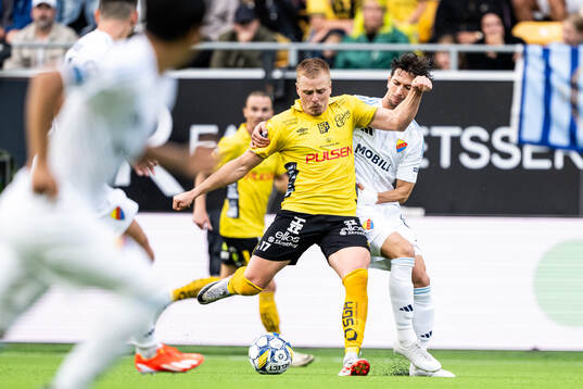 Elfsborgs Per Frick och Djurgårdens Gustav Wikheim