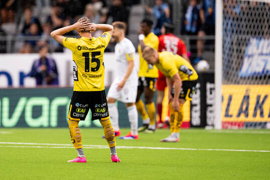 Elfsborgs Simon Hedlund deppar