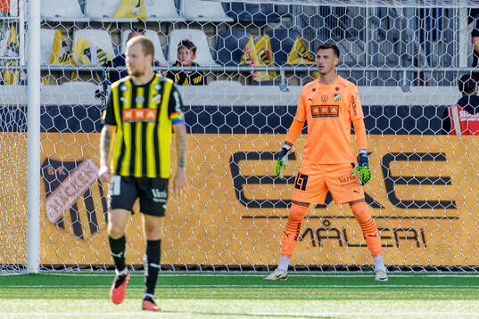 Häckens målvakt Andreas Linde