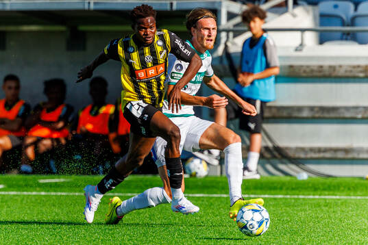 Häckens Severin Nioule och Västerås Gustav Granath