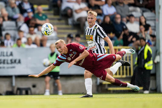Gefles Gustav Friberg och Landskronas Jesper Strid