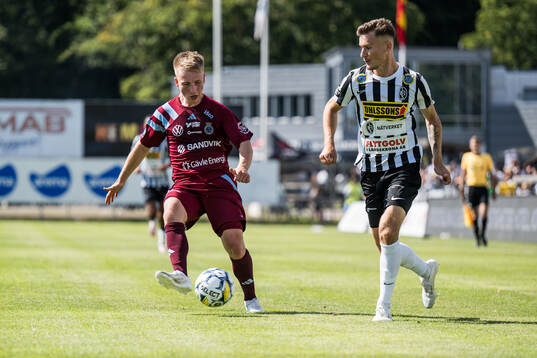 Gefles Constantino Capotondi och Landskronas Robin Dzabic
