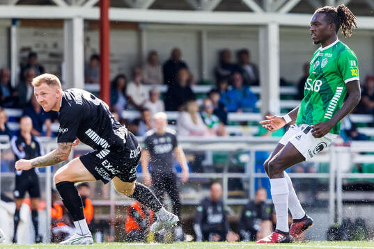 Örebros Jesper Modig och Brages Ieltsin Jeronimo Semedo