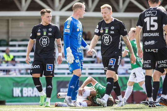 Örebros Tobias Björnstad och Malte Påhlsson och Brages