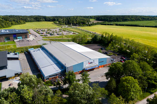 Drone view of Bahcohallen