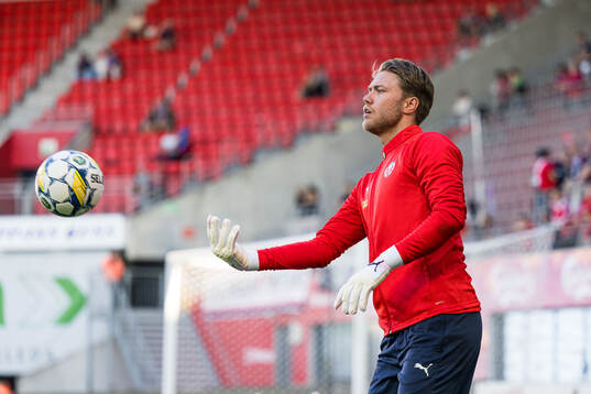 Helsingborgs målvakt Kalle Joelsson