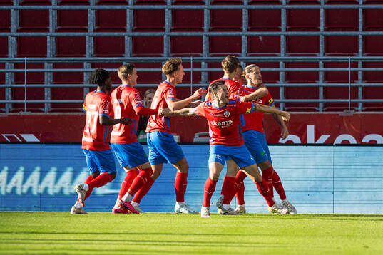 Helsingborgs Ervin Gigovic jublar