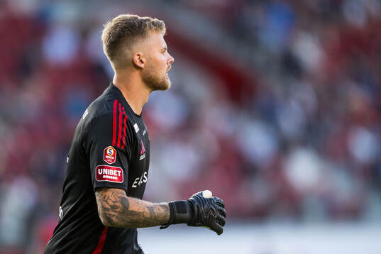 Östers målvakt Robin Wallinder