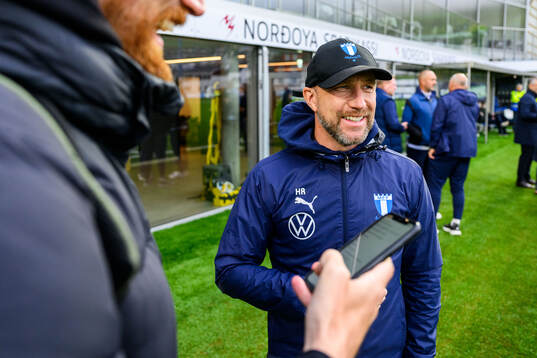 Head coach Henrik Rydström of Malmö FF