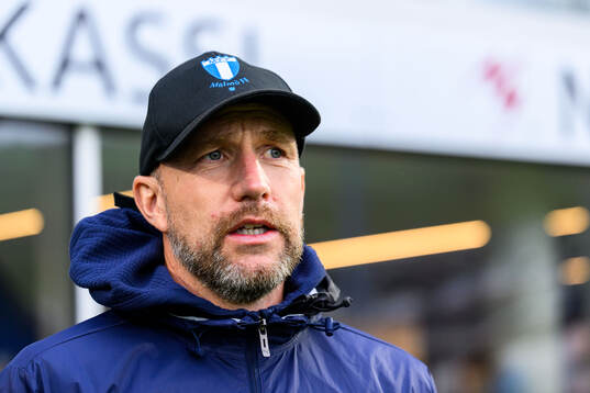 Head coach Henrik Rydström of Malmö FF
