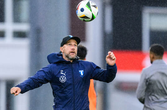 Head coach Henrik Rydström of Malmö FF