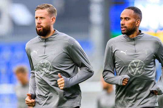Pontus Jansson and Isaac Thelin of Malmö FF