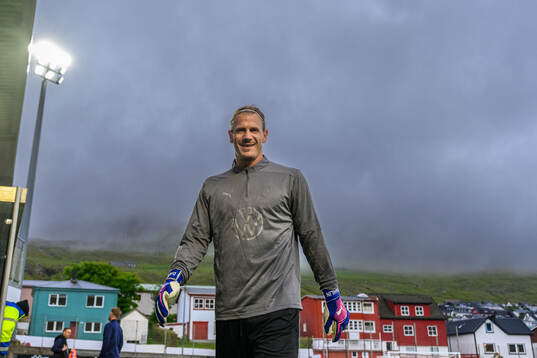 Goalkeeper Johan Dahlin